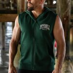 gilet à capuche homme