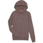gilet capuche femme cachemire