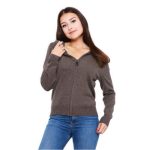 gilet capuche femme cachemire