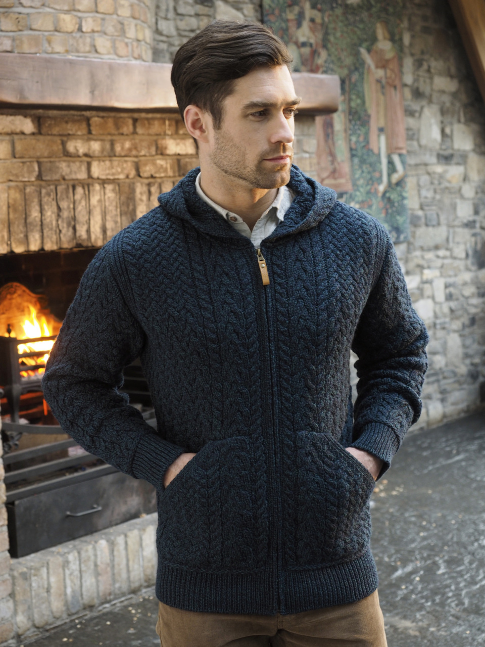 OLYMPUS DIGITAL CAMERA gilet homme capuche – Image 1