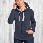 gilet sweat capuche femme