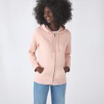gilet sweat capuche femme