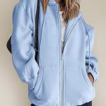 gilet sweat capuche femme