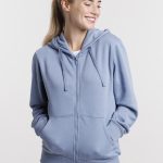 gilet sweat capuche femme