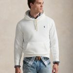 hoodie blanc homme