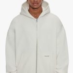 hoodie blanc homme