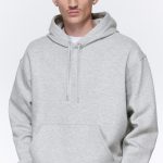 hoodie gris homme