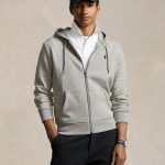 hoodie gris homme