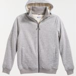 hoodie gris homme