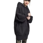 hoodie noir femme