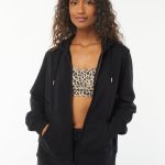hoodie noir femme