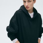 hoodie noir femme