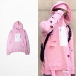 hoodie rose homme