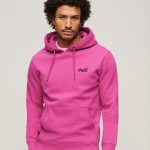 hoodie rose homme