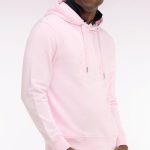 hoodie rose homme