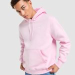 hoodie rose homme