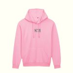 hoodie rose homme