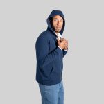 hoodie zippé