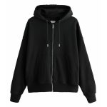 hoodie zippé