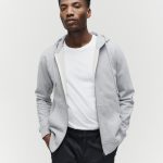 hoodie zippé