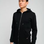 hoodie zippé
