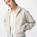 hoodie zippé femme