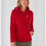 hoodie zippé femme