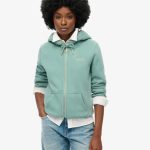 hoodie zippé femme