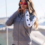 hoodie zippé femme