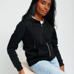 hoodie zippé femme