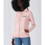 hoodie zippé femme