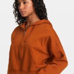 hoodie zippé femme