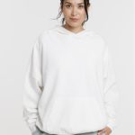 sweat à capuche blanc femme