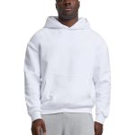 sweat à capuche blanc homme