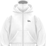 sweat a capuche blanc homme
