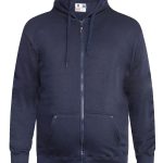 sweat a capuche bleu marine