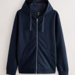 sweat a capuche bleu marine