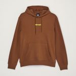 sweat a capuche marron