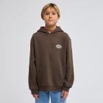 sweat a capuche marron