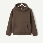 sweat a capuche marron