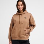 sweat a capuche marron