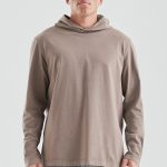 sweat a capuche marron