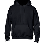 sweat à capuche noir