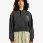 sweat a capuche noir femme