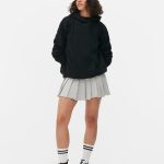 sweat a capuche noir femme