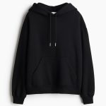 sweat a capuche noir femme