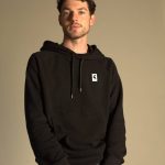 sweat a capuche noir homme