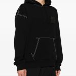 sweat a capuche noir homme