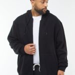 sweat a capuche noir homme