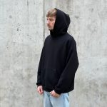 sweat à capuche oversize homme